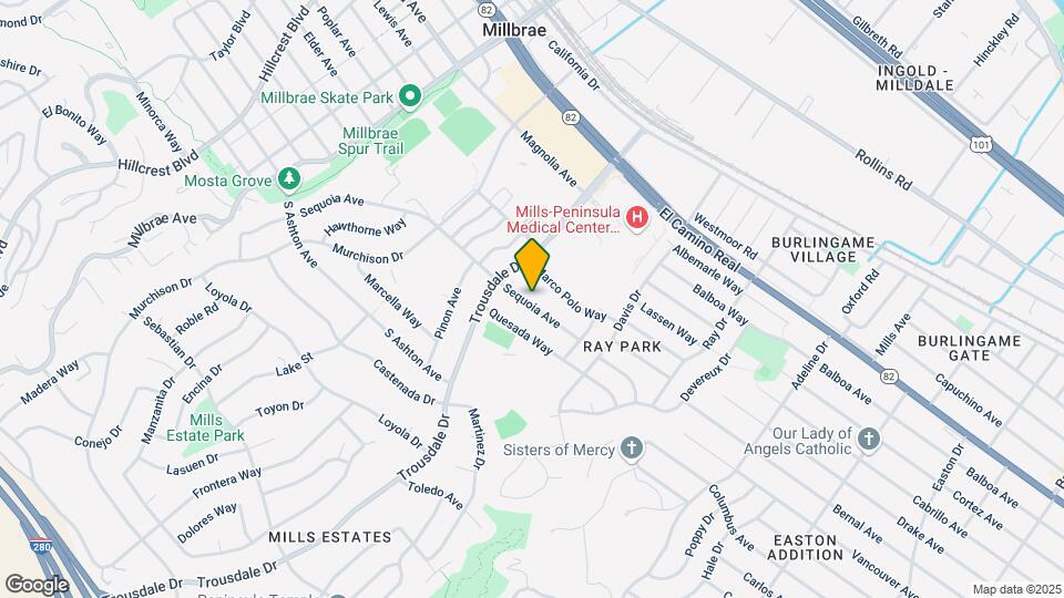 1746 Sequoia Ave Mapa y Detalles de la Ubicación