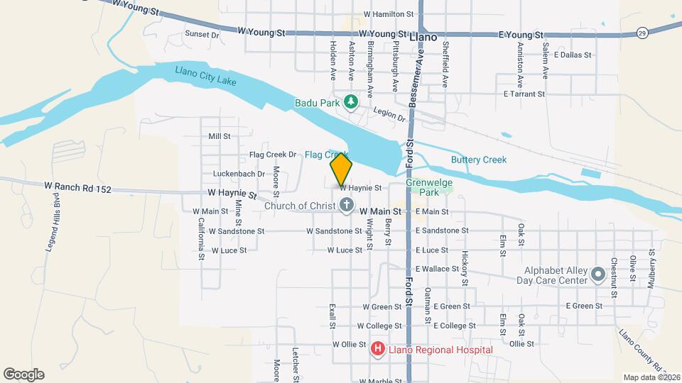 404 W Haynie St Map and Location Details