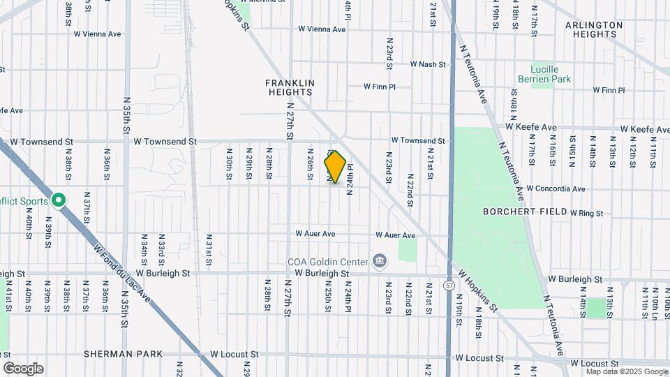 3290 N 25th St Mapa y Detalles de la Ubicación