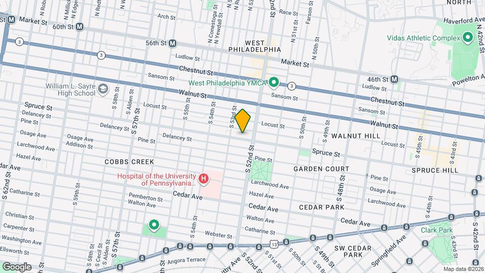 5225 Spruce St Map and Location Details