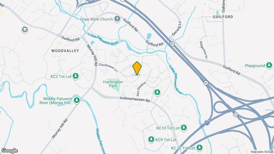 9533 Clocktower Ln Map and Location Details