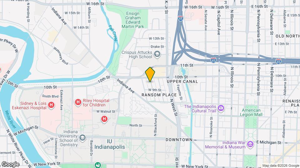936 Camp St Map and Location Details