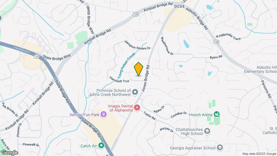 4830 Roswell Mill Dr Map and Location Details