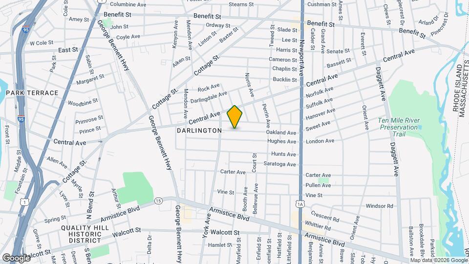 93 Oakland Ave Mapa y Detalles de la Ubicación