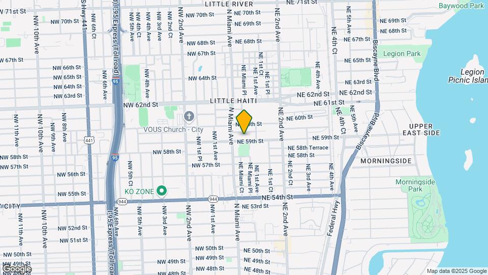 55 NE 59th St-Unit -L4 Map and Location Details