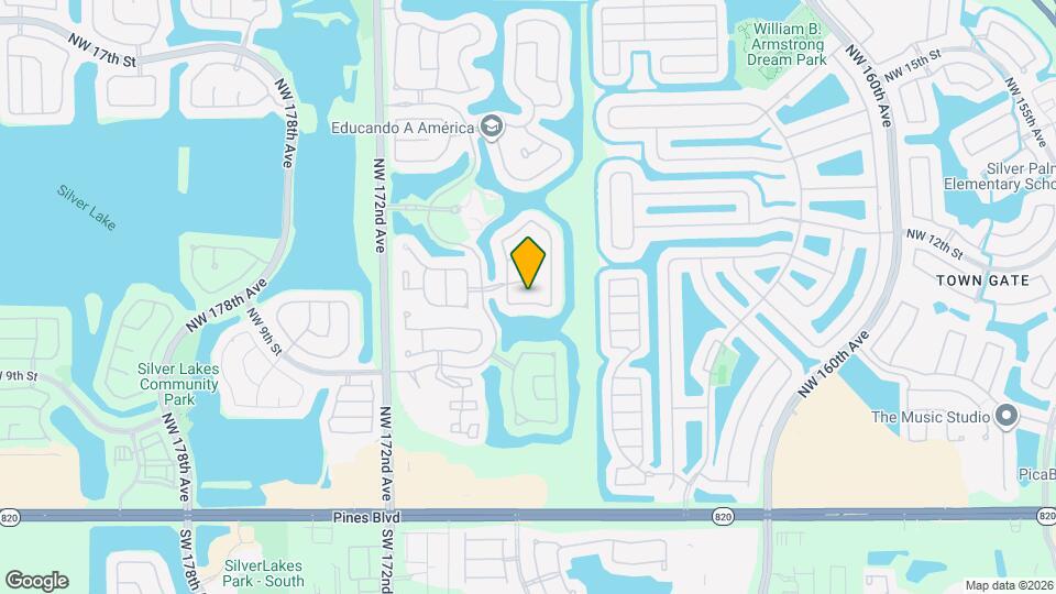 16751 NW 12th St Map and Location Details