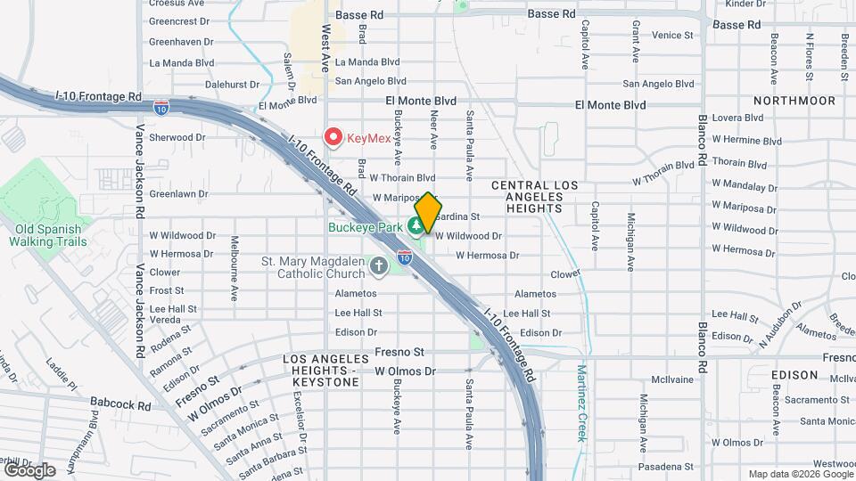 1606 W Wildwood Dr Mapa y Detalles de la Ubicación
