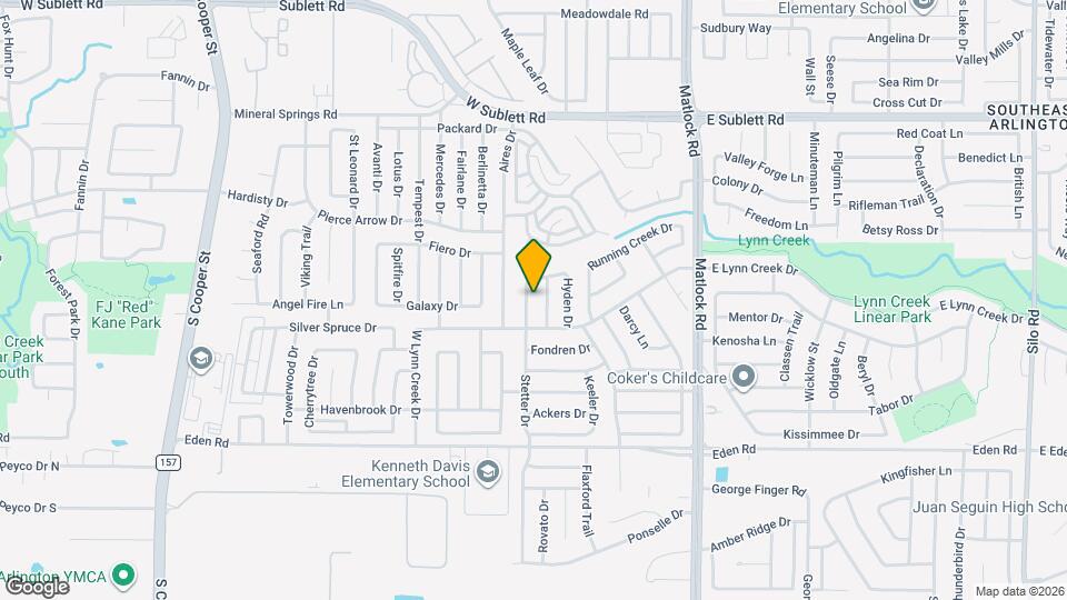 6507 Stetter Dr Map and Location Details