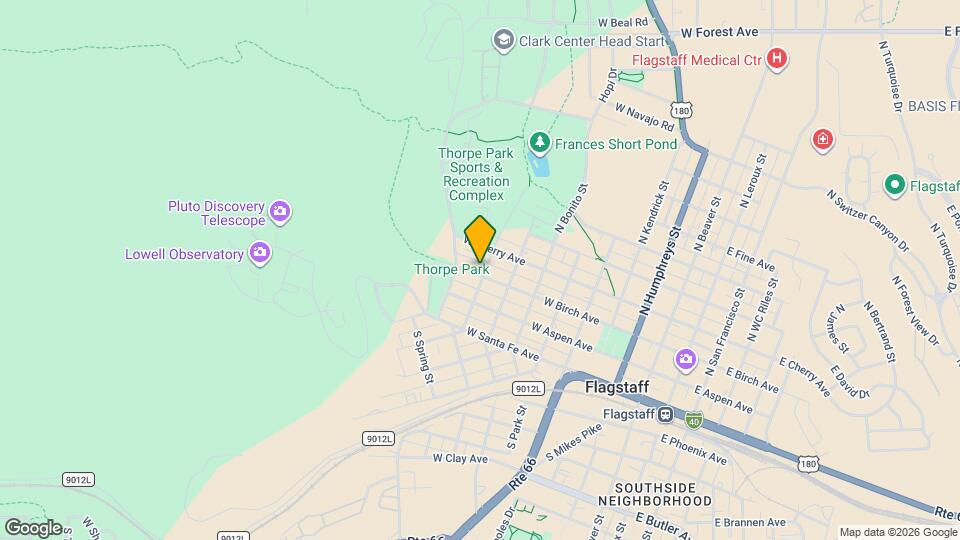 806 W Birch Ave Map and Location Details