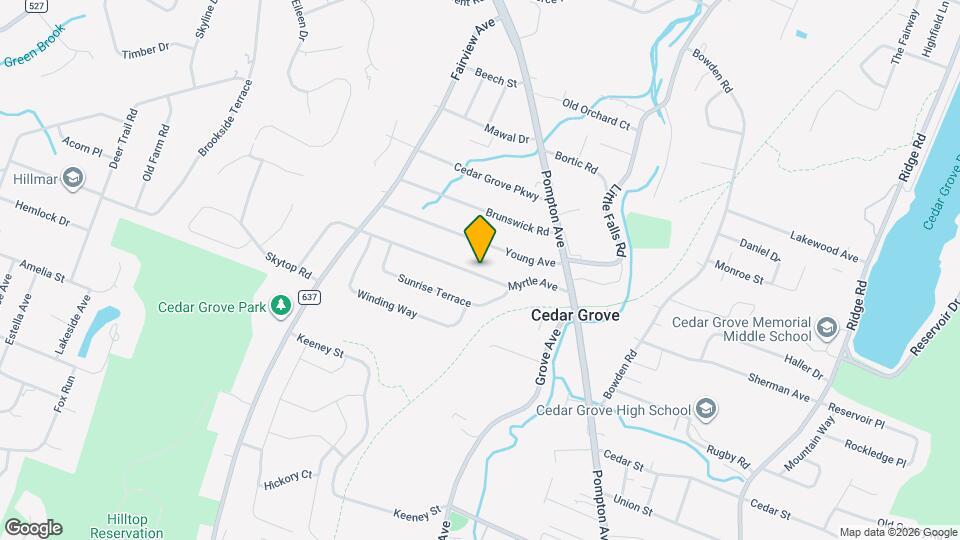 92 Myrtle Ave Map and Location Details