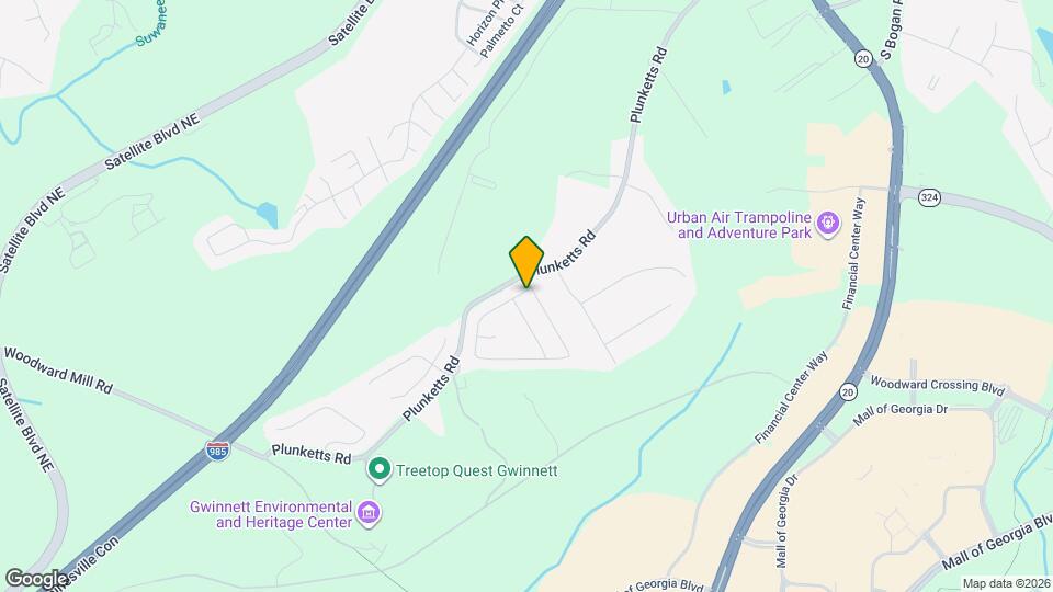 3478 Woodward Down Trail Map and Location Details