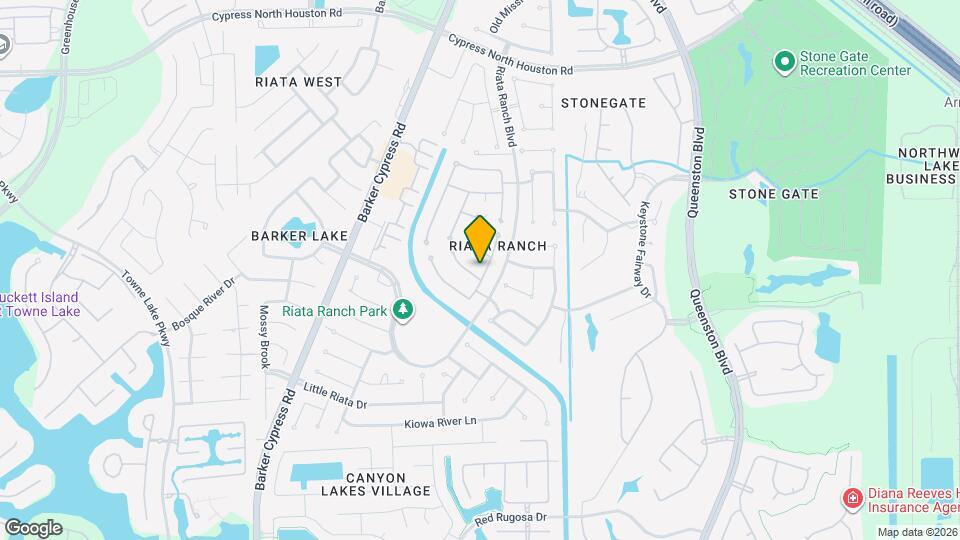 17302 Lonesome Dove Trl Map and Location Details