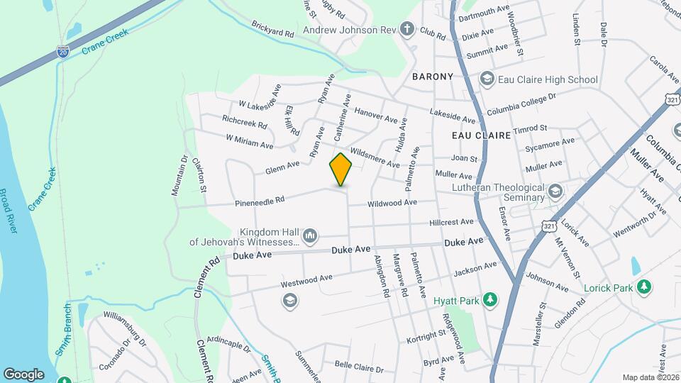 521 Pineneedle Rd Map and Location Details