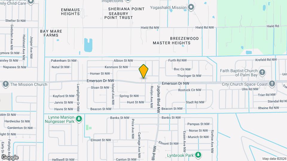 217 Emerson Dr NW Map and Location Details