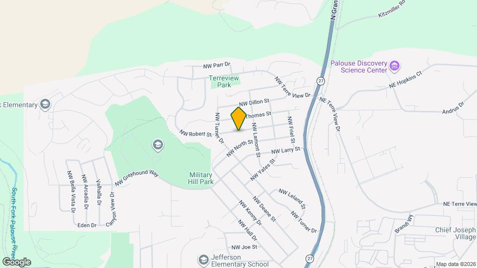 345 NW Robert St, Unit B Map and Location Details