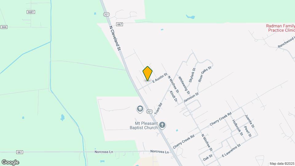 3502 McBride St Map and Location Details