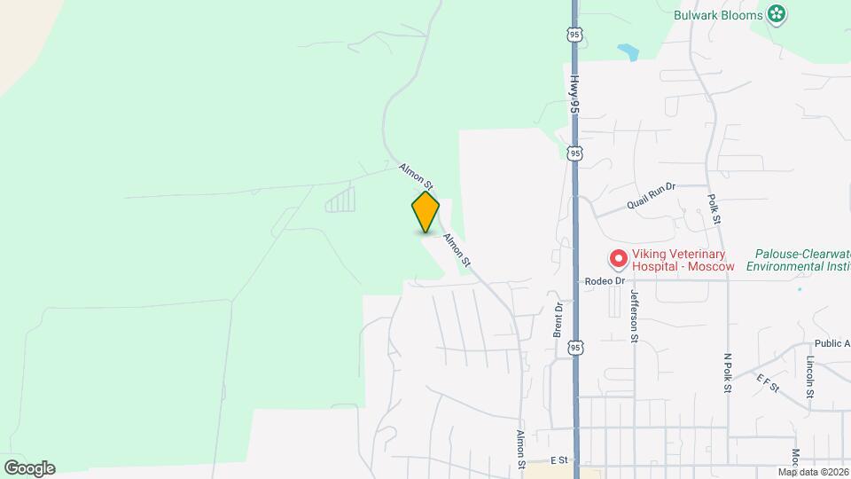 1133 N Almon St Map and Location Details