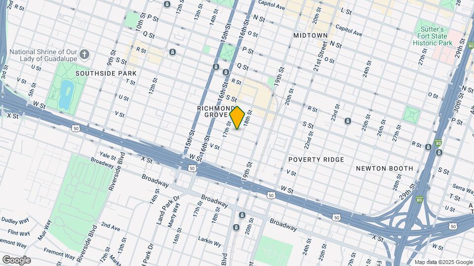 1723 U St Map and Location Details