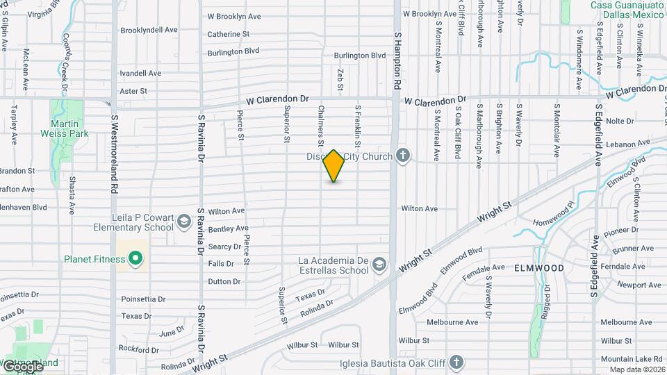 2535 Sharon St Map and Location Details