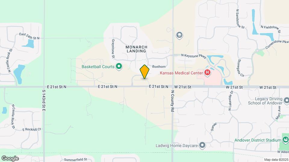 15608 E 21st Ct N Map and Location Details