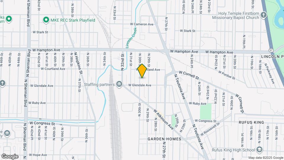 4624 N 30th St Map and Location Details