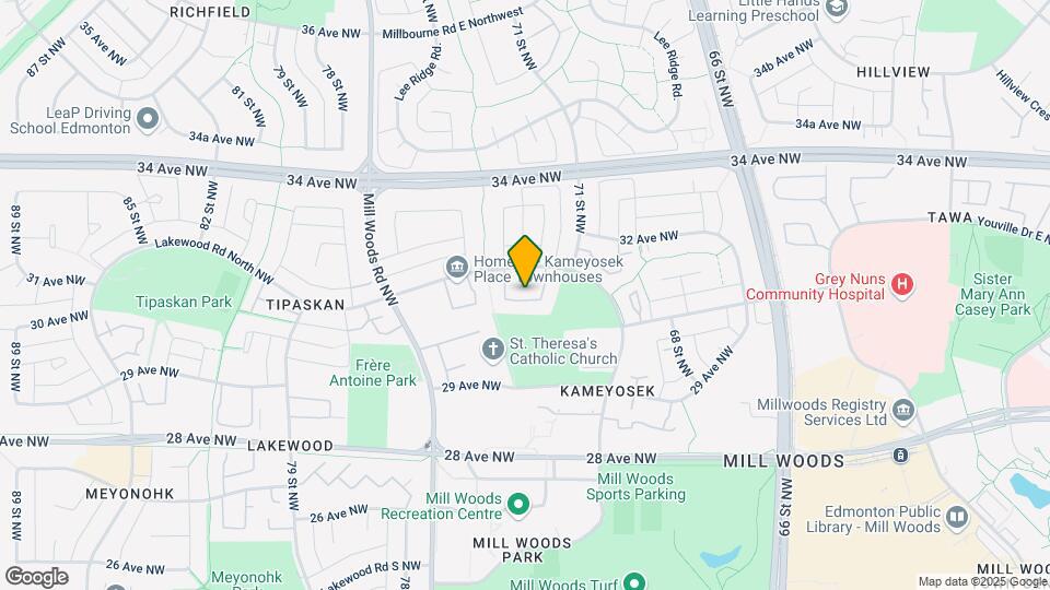 644 Lakewood Rd North NW Map and Location Details