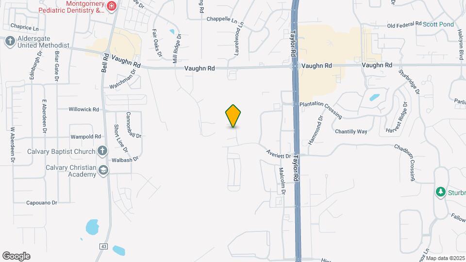 3412 Crestwood Ln Map and Location Details