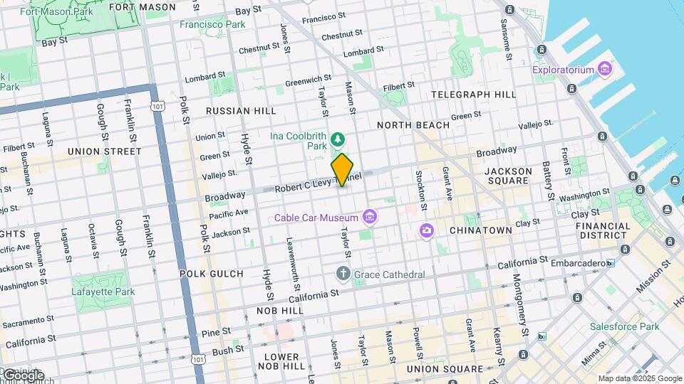1508 Taylor St Map and Location Details