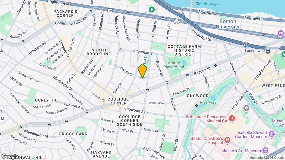 60 Parkman St Map and Location Details