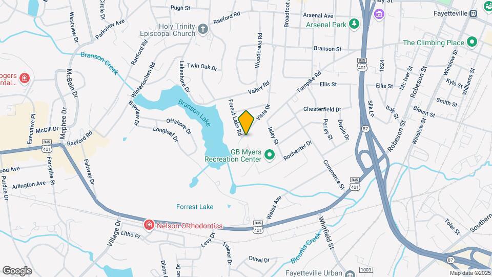 543 Vista Dr Map and Location Details