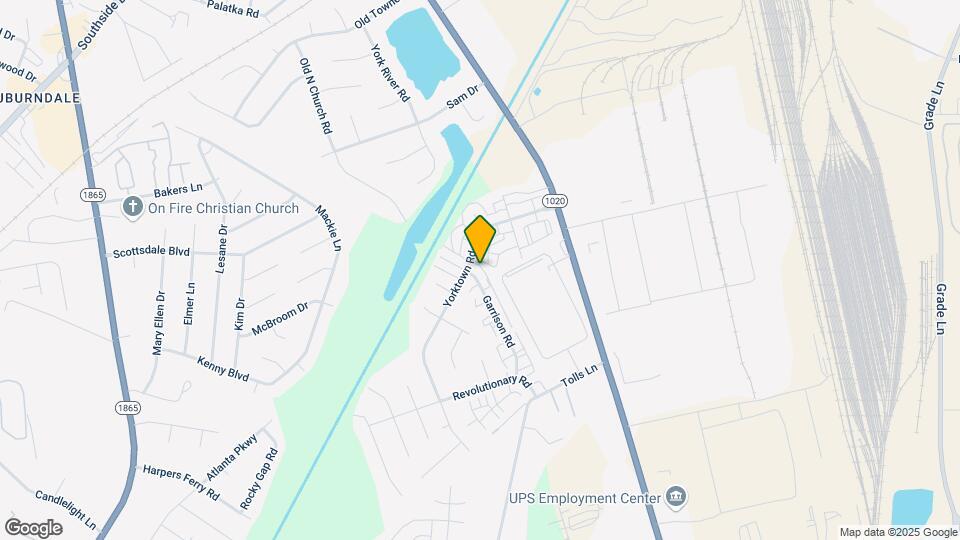 7401 Garrison Rd Mapa y Detalles de la Ubicación