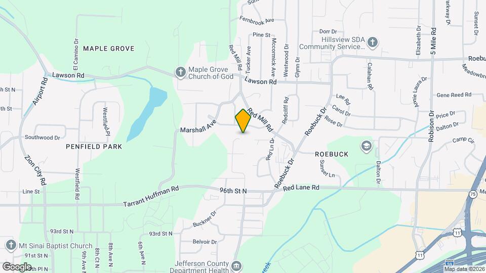 9746 Williamsburg Dr Map and Location Details