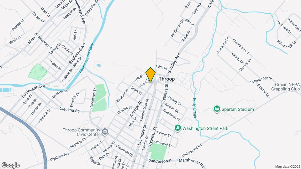 833 George St Map and Location Details