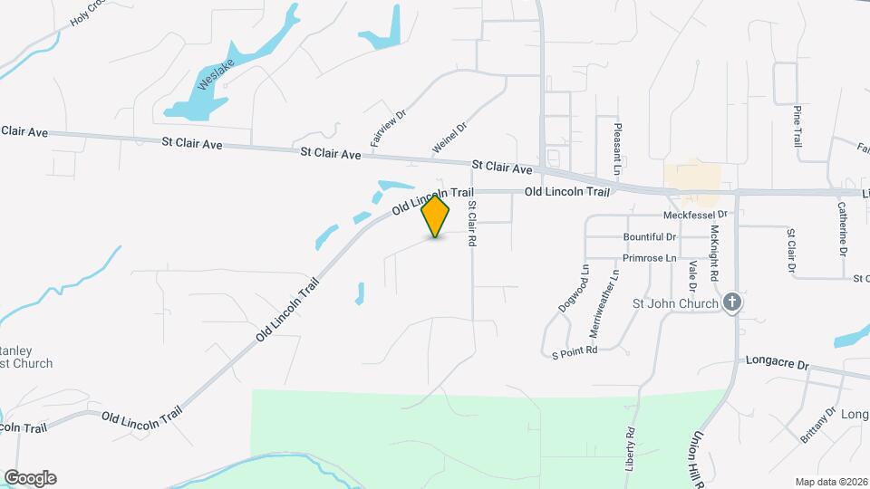 9928 N Rd Map and Location Details