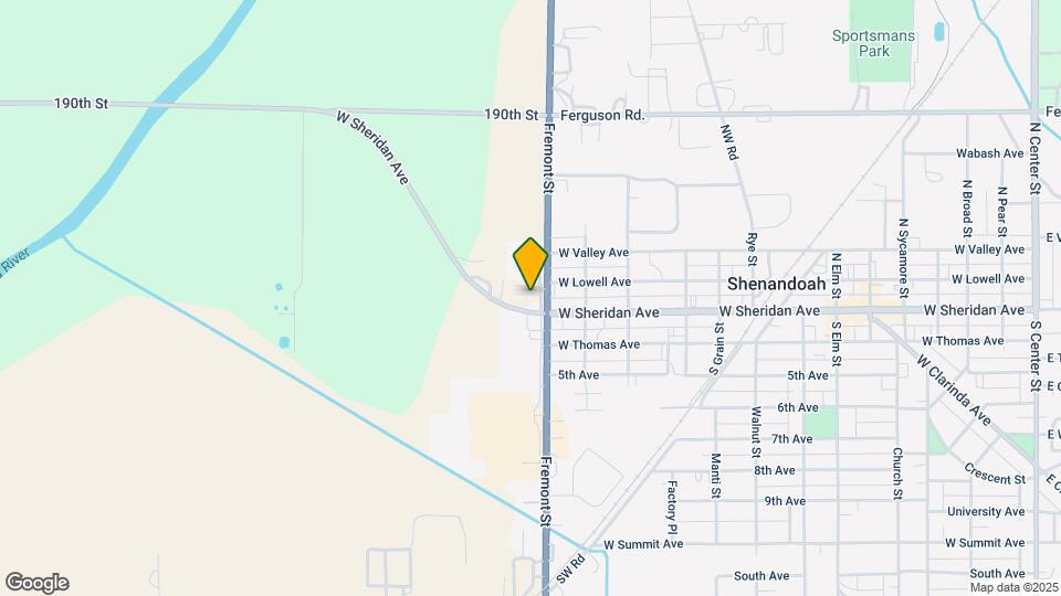 Shenandoah Senior Villas Map and Location Details