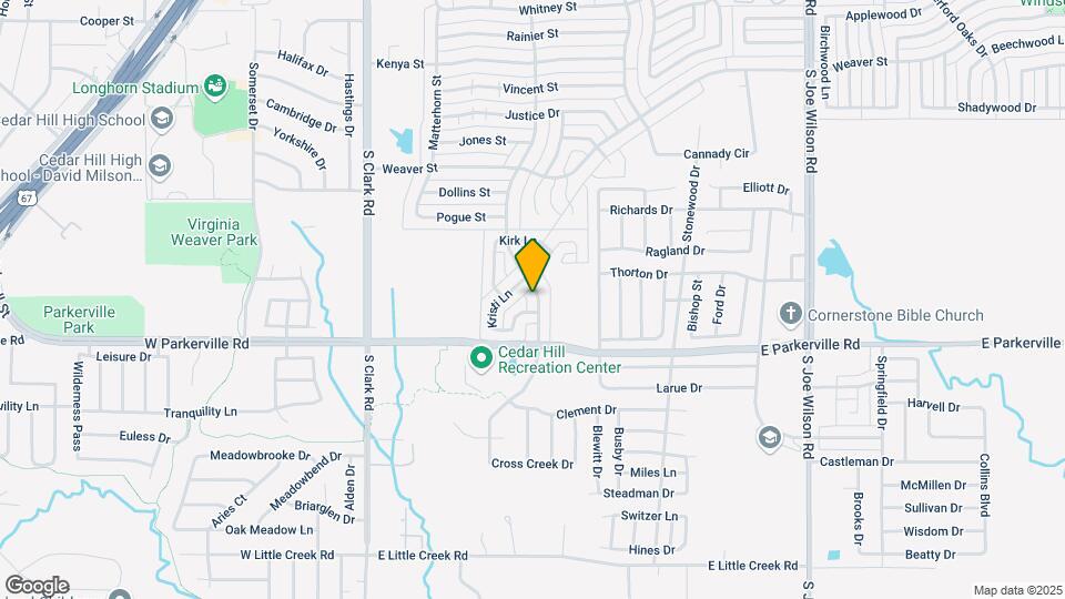 707 S Highland Dr Map and Location Details