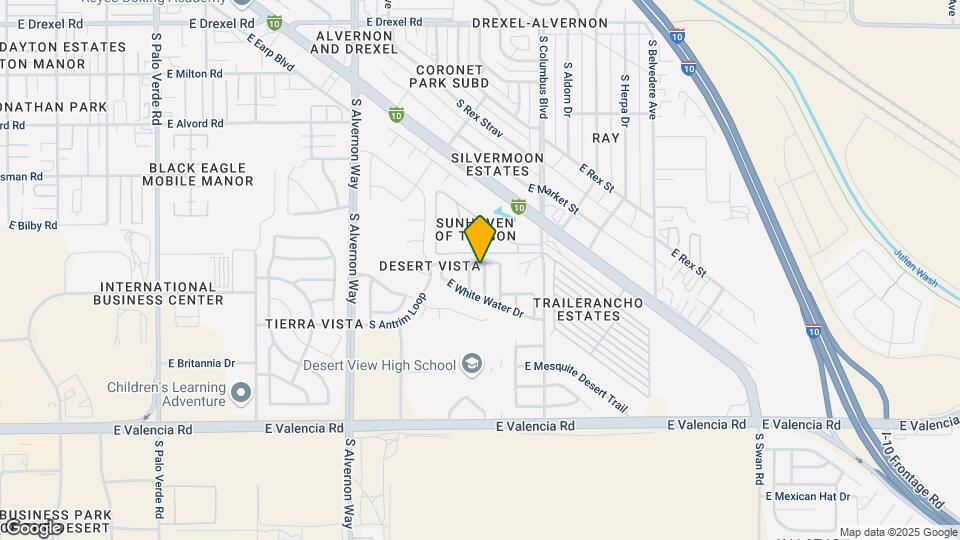 6196 S Blue Water Dr Map and Location Details