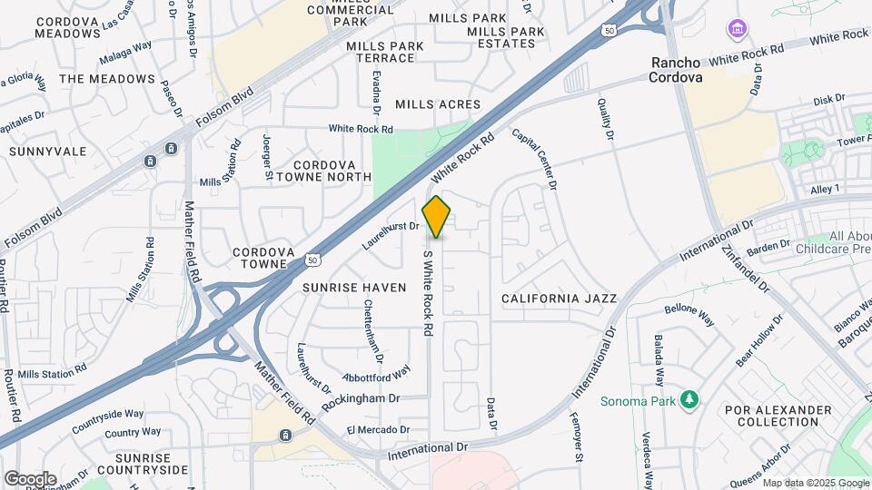 10402 S White Rock Rd Map and Location Details