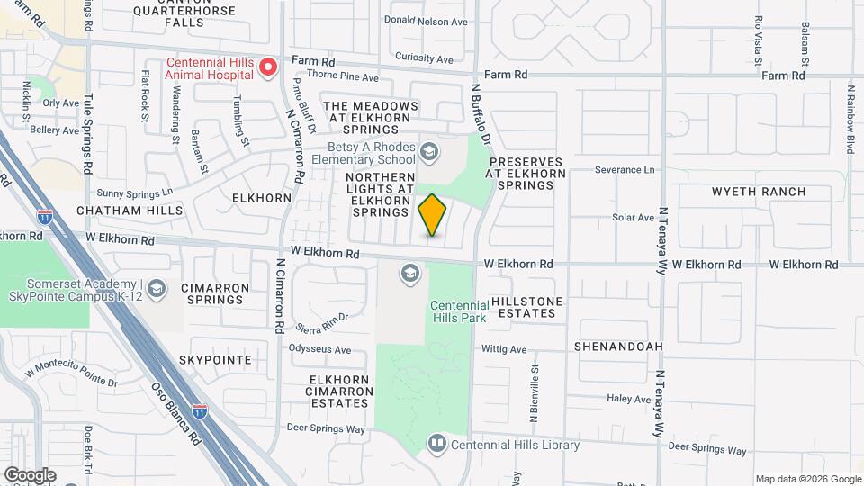 7200 Eagle Crest St Map and Location Details