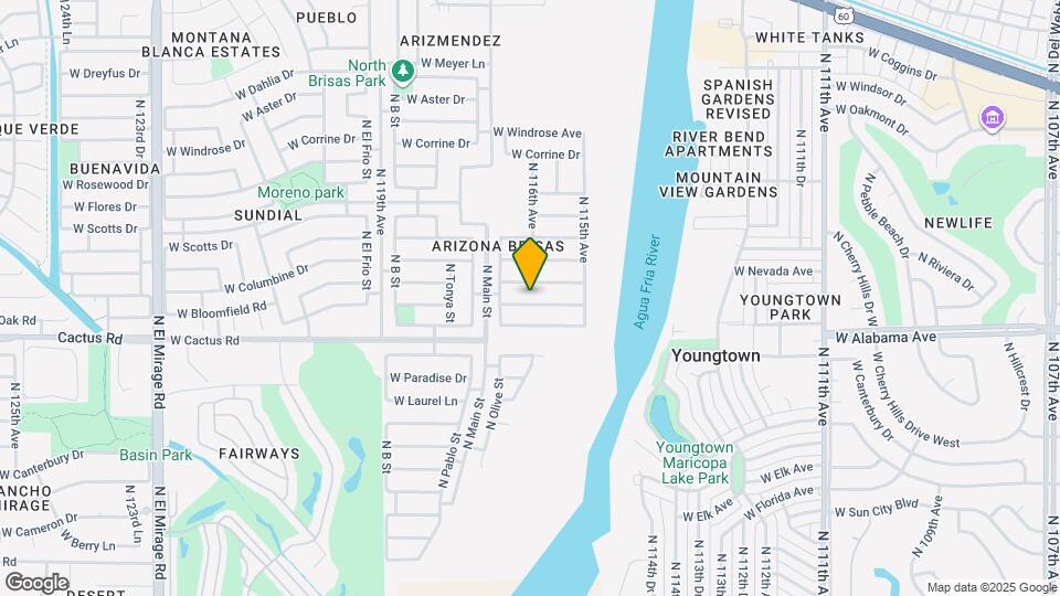 11602 W Charter Oak Rd Mapa y Detalles de la Ubicación