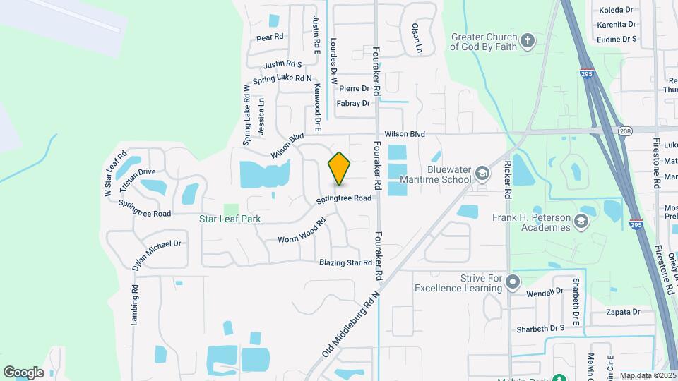 8089 Springtree Road Map and Location Details