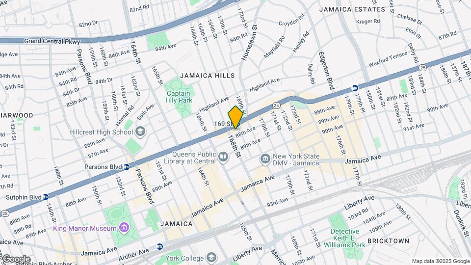 168-11 88th Ave Map and Location Details