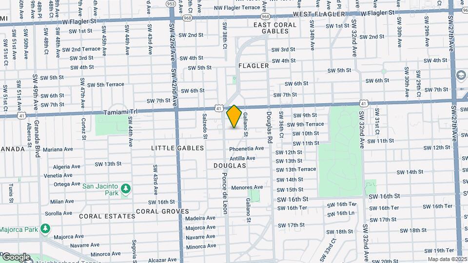 126 Calabria Ave Map and Location Details