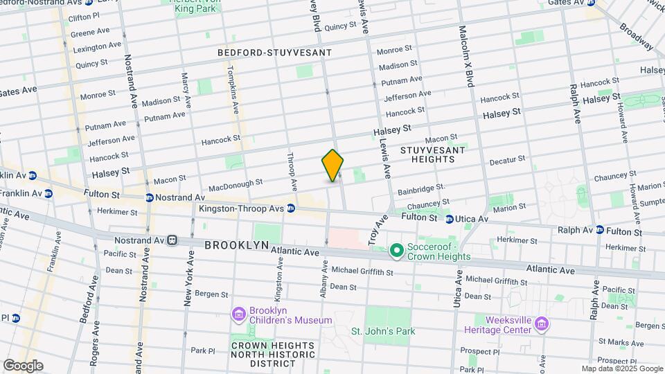 151 Decatur St Map and Location Details