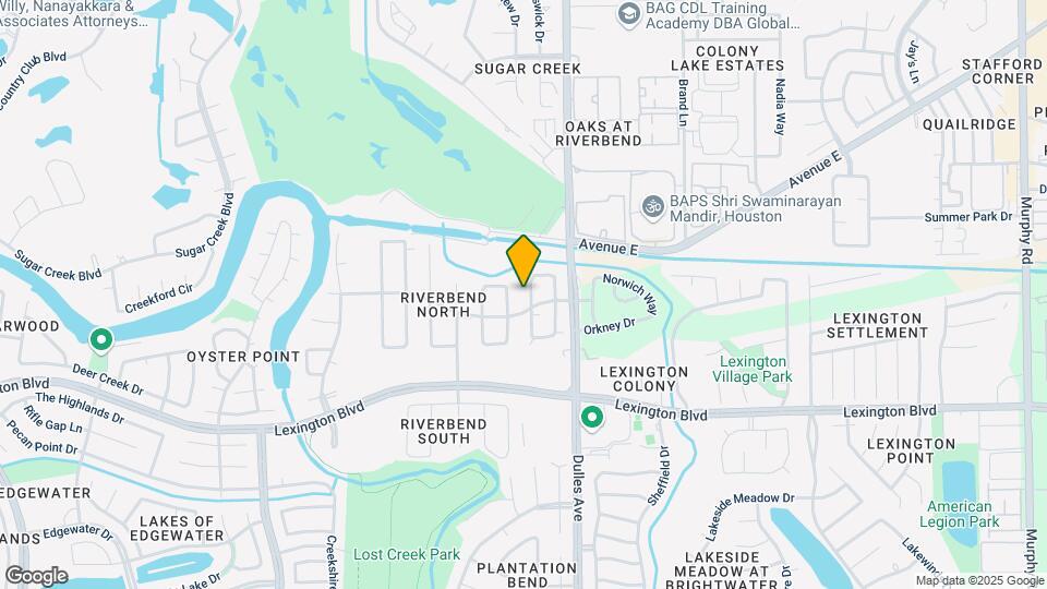 1414 N Yegua River Cir Map and Location Details