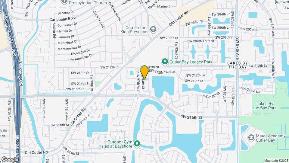 21343 SW 94th Ct Map and Location Details