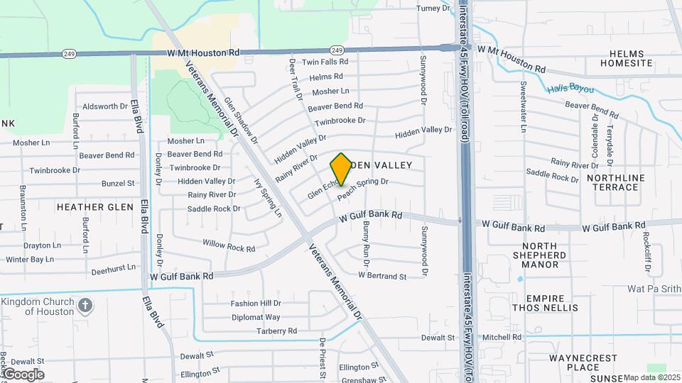 1202 Peach Spring Dr Map and Location Details