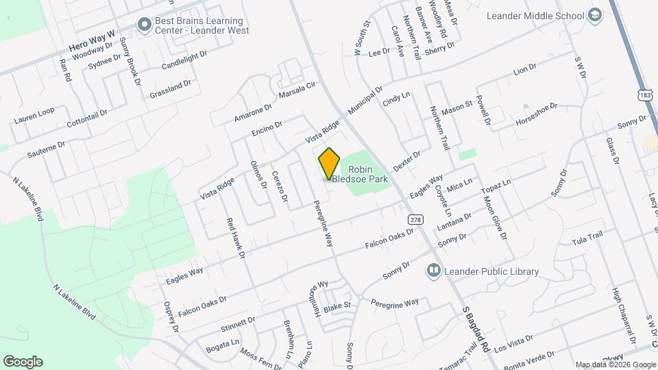 1309 Camino Ct Map and Location Details