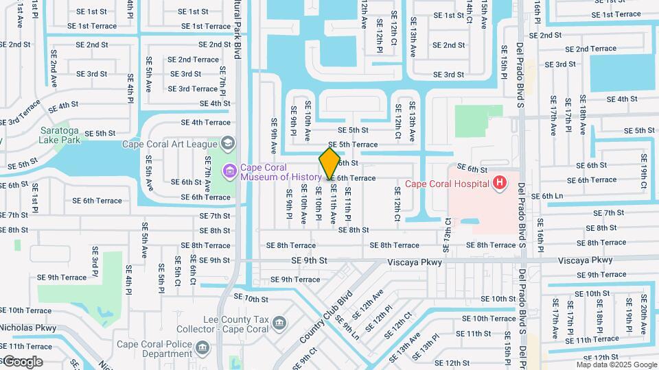 620 SE 11th Ave Map and Location Details