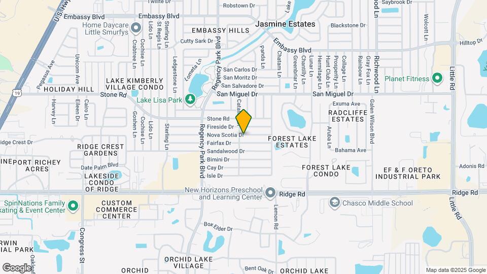 7316 Nova Scotia Dr Mapa y Detalles de la Ubicación